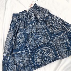 Vineyard Vines Blue Sand Dollar Skirt